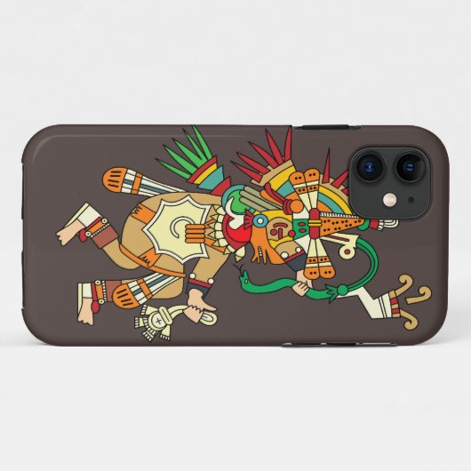 Quetzalcoatl dansen - Case-Mate iPhone case (Achterkant (horizontaal))