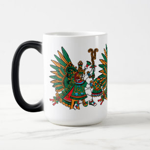 Quetzalcoatl – Gevederde Slangengod van de Morgen Magische Mok