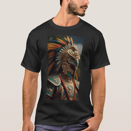 Quetzalcoatl - Kennis en Verlichting T-shirt (Voorkant)