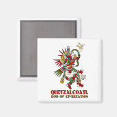 Quetzalcoatl Magneet (Voorkant / Achterkant)