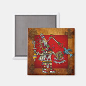 Quetzalcoatl Magneet (Voorkant / Achterkant)