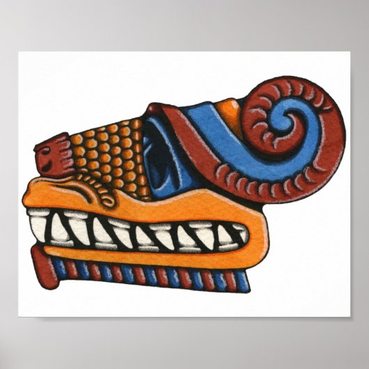 Quetzalcoatl Poster (Voorkant)