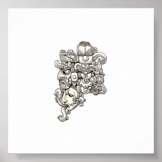 Quetzalcoatl Poster (Voorkant)