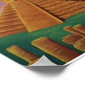 Quetzalcoatl Retourzendingen Poster (Hoek)