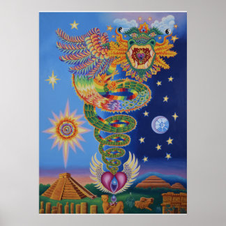 Quetzalcoatl Retourzendingen Poster