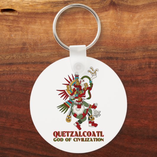 Quetzalcoatl Sleutelhanger (Voorkant)