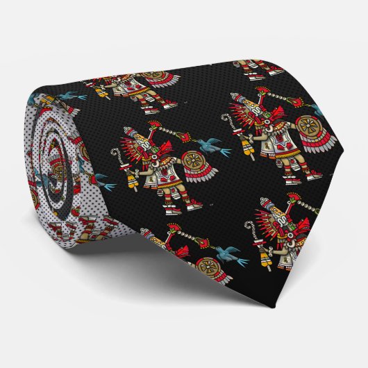 Quetzalcoatl Stropdas (Opgerold)