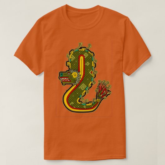 Quetzalcoatl T-shirt (Design voorkant)