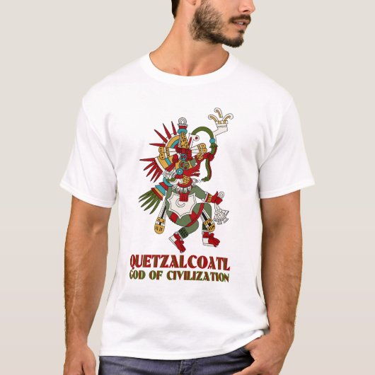 Quetzalcoatl T-shirt (Voorkant)