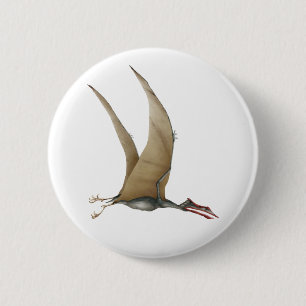 Quetzalcoatlus Ronde Button 5,7 Cm