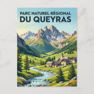 Queyras Regionaal Natuurpark Frankrijk Briefkaart