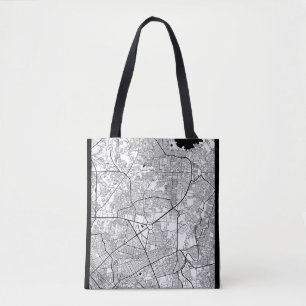 Quezon City Filipijnen Kaart Tote Bag