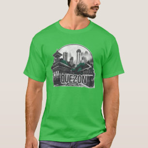 Quezon City Filipijnen retro T-shirt