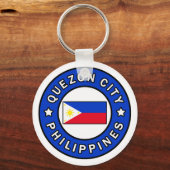 Quezon City Filipijnen Sleutelhanger (Voorkant)