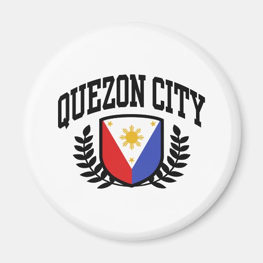 Quezon City Magneet (Voorkant)