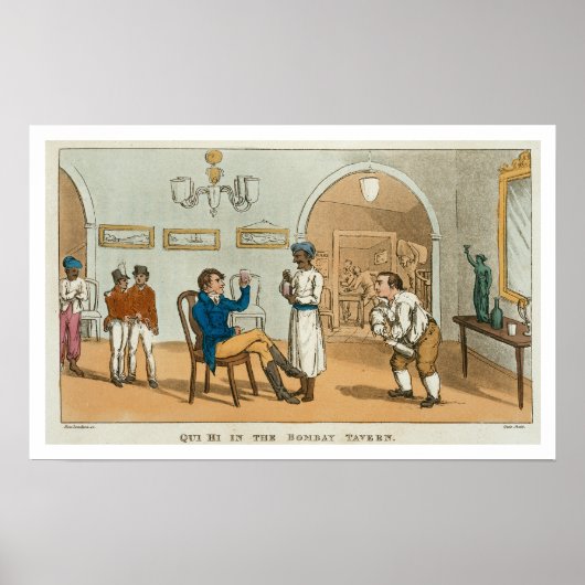 Qui Hi in the Bombay Tavern, van 'The Grand Maste' Poster (Voorkant)