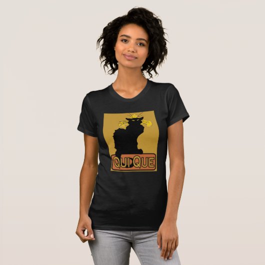 Qui Que Cat T-shirt (Voorkant volledig)