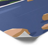 Quiberon France Travel  Art Poster (Hoek)