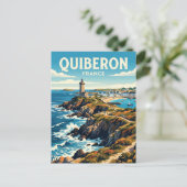 Quiberon Frankrijk Briefkaart (Staand voorkant)