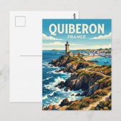 Quiberon Frankrijk Briefkaart (Voorkant / Achterkant)