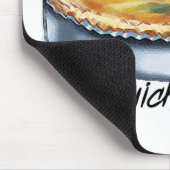 Quiche een kans geven muismat (Hoek)