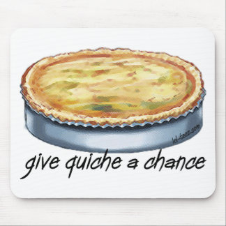 Quiche een kans geven muismat