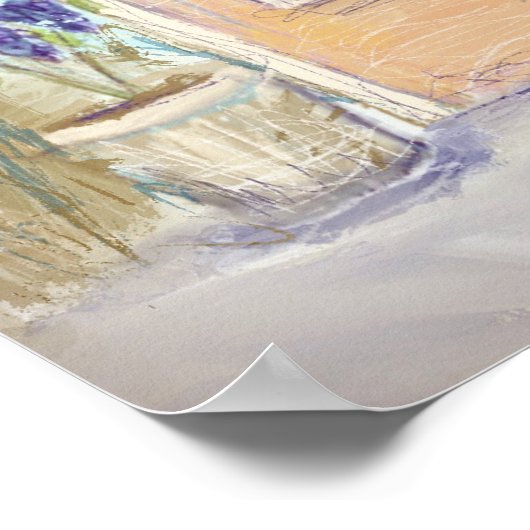 Quiche Moi Cafe Poster (Hoek)