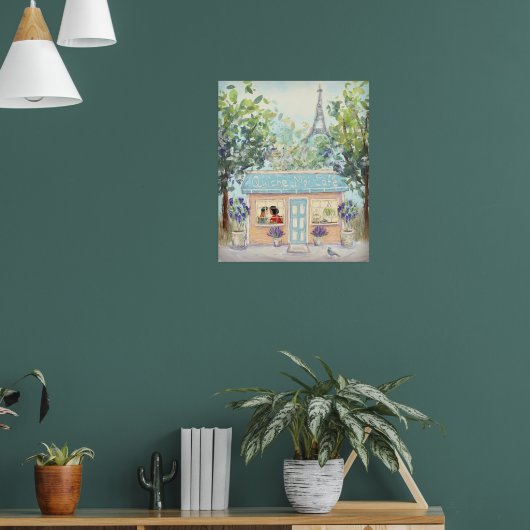 Quiche Moi Cafe Poster (Woonkamer 1)