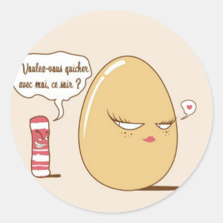 Quiche Ronde Sticker