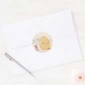 Quiche Ronde Sticker (Envelop)