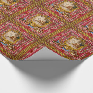 Quichotte Baroque Old World Glossy Cadeaupapier