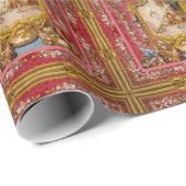 Quichotte Baroque Old World Glossy Cadeaupapier (Rol Hoek)