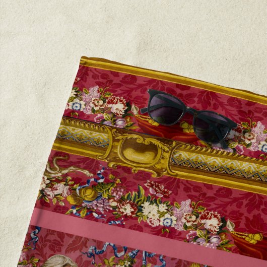 Quichotte Girly Baroque Old World Strandlaken (In situ)