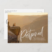 Quick Brush Script Uitstel Briefkaart (Voorkant / Achterkant)