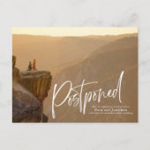 Quick Brush Script Uitstel Briefkaart (Voorkant)