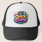 Quick Clips (tm) Trucker Hoed Pet (Voorkant)