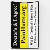 Quick Creëer Business Spandoek (Verticaal)