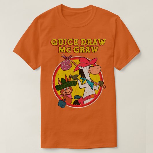 Quick Draw McGraw T-shirt (Design voorkant)