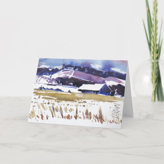 Quick Freeze Christmas Feestdagen Kaart (Voorkant)