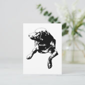 Quick Hello, Side-Turn Lab Briefkaart (Staand voorkant)