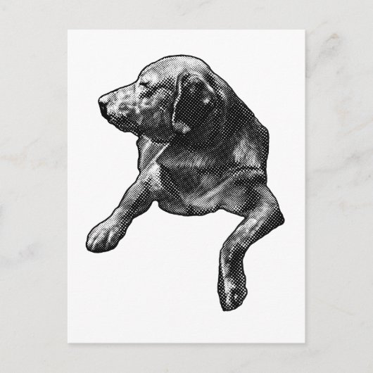 Quick Hello with Fine Dots Briefkaart (Voorkant)