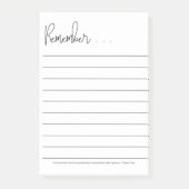 Quick Note-Notitieblok Post-it® Notes (Voorkant)