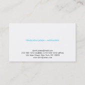 Quick Rabbit Logo (korte naam) Visitekaartje (Achterkant)