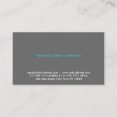 Quick Rabbit Personal Trainer Visitekaartje (Achterkant)