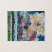 Quick Showers 2 Schilderij / Kunstenaar Larry Lere Legpuzzel (Horizontaal)