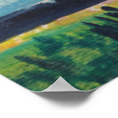 Quick Showers 2 Schilderij / Kunstenaar Larry Lere Poster (Hoek)