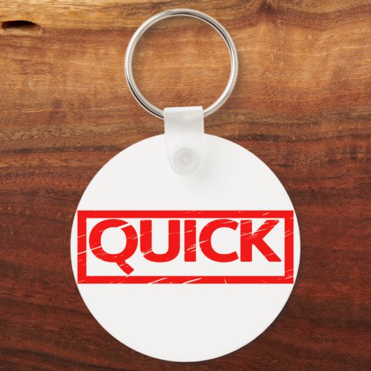 Quick Stamp Sleutelhanger (Voorkant)