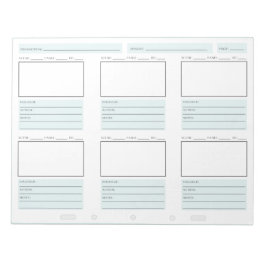 "Quick Storyboarding"-Notitieblok Notitieblok