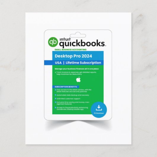QuickBooks Desktop Mac Plus 2023-intquickbooks.com Flyer (Voorkant)