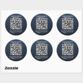 QuickConnect: Zakelijke QR Code Sticker (Vel)